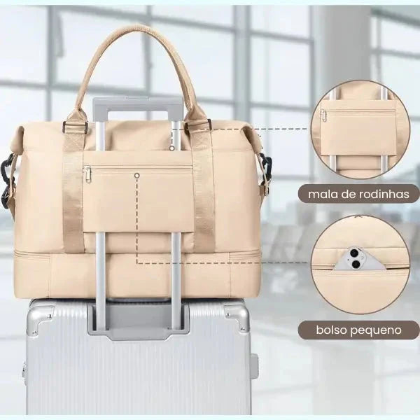 Bolsa Mala Impermeável – Elegância Urbana